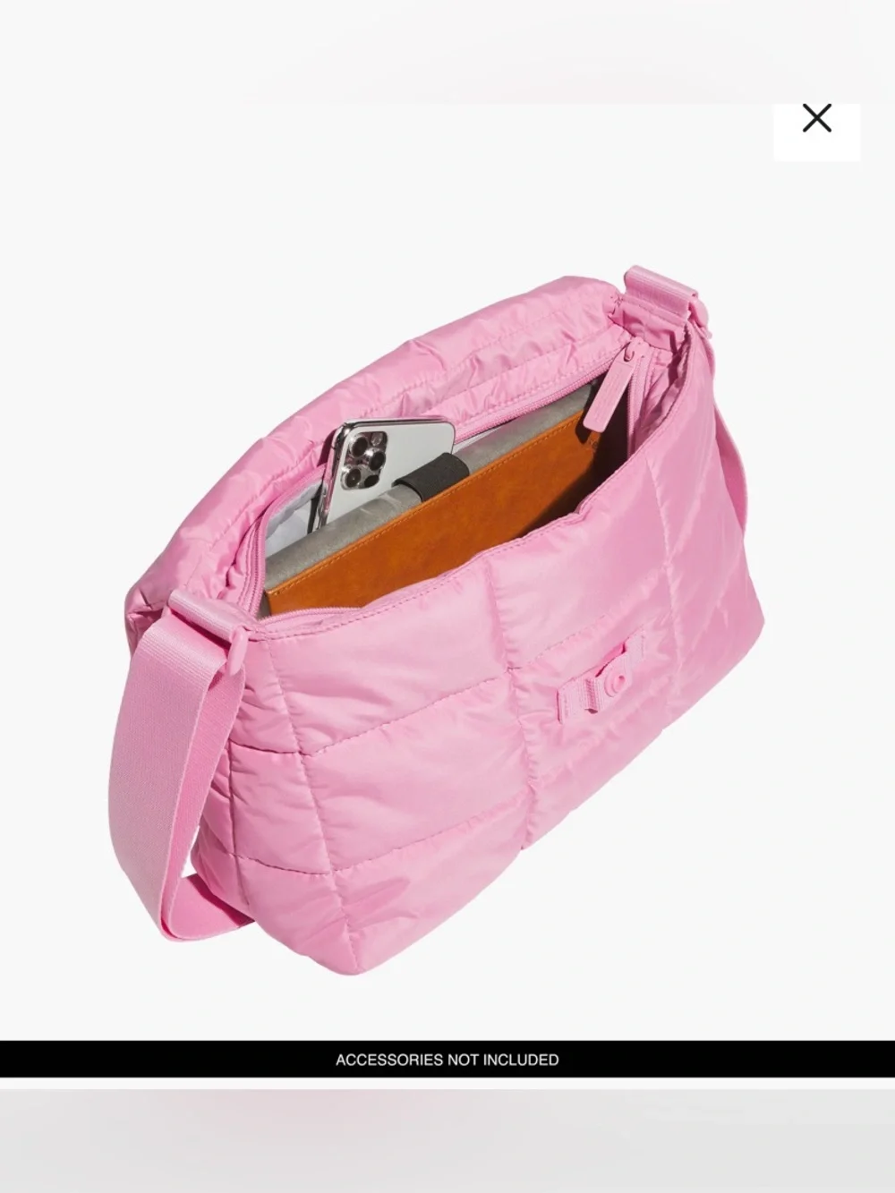 New adidas Quilted Crossbody Bag